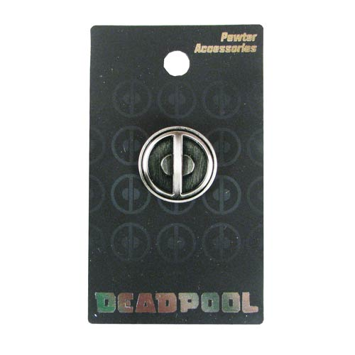 Deadpool Logo Pewter Lapel Pin