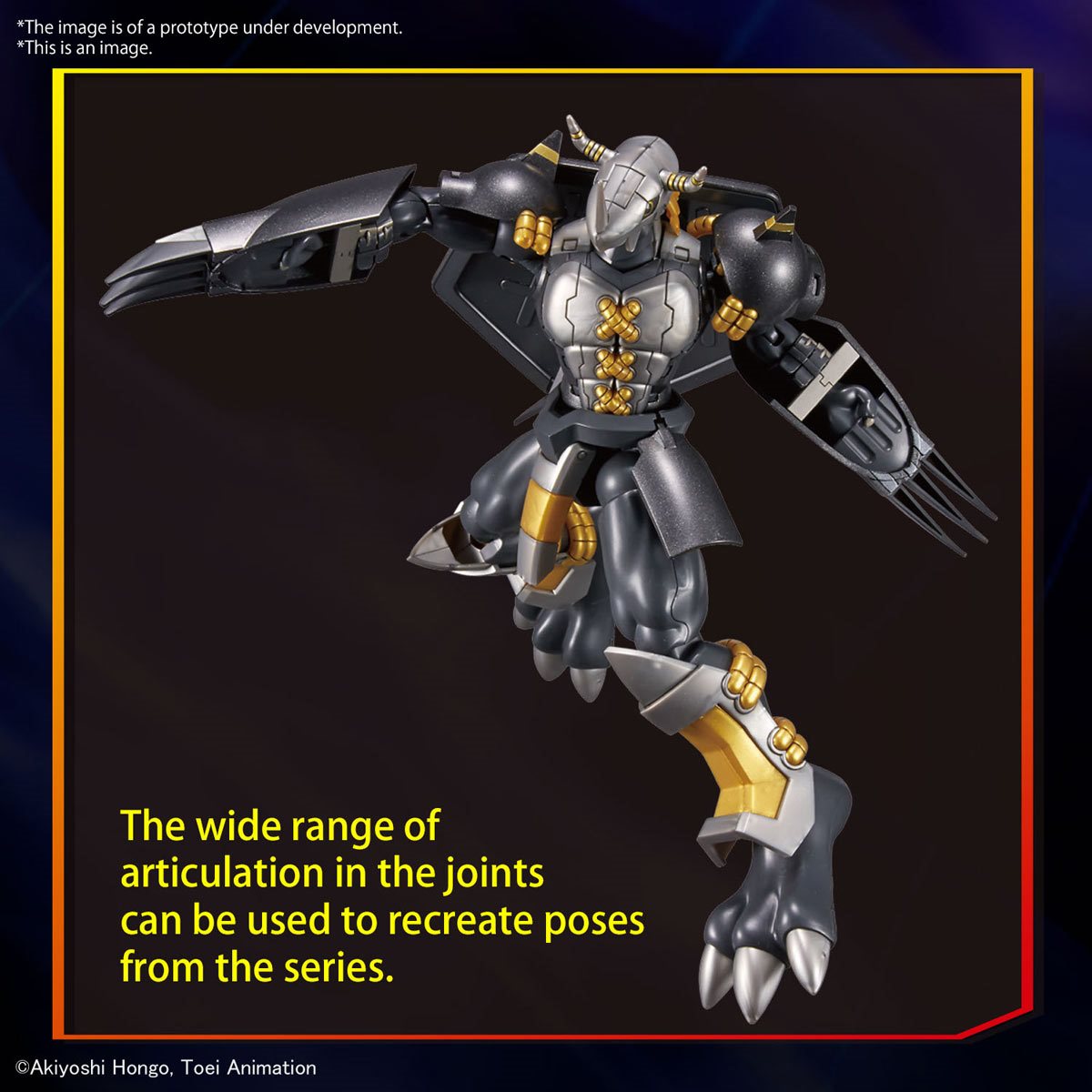 Black Wargreymon Figure-rise Standard Model Kit