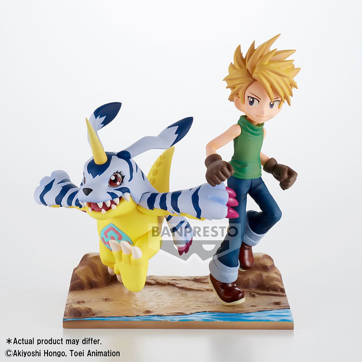 Yamato and Gabumon Adventure Archives Statue