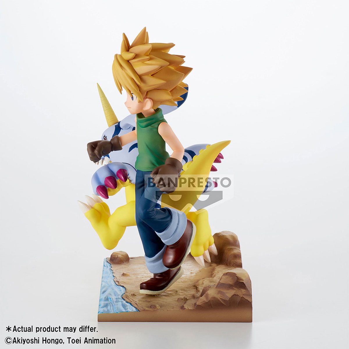 Yamato and Gabumon Adventure Archives Statue