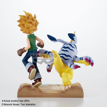 Yamato and Gabumon Adventure Archives Statue