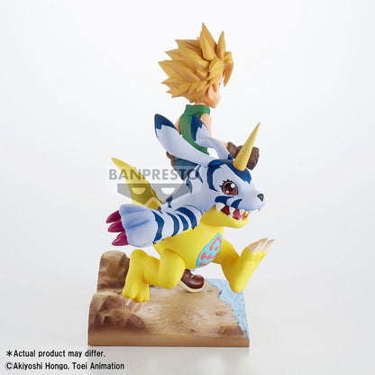 Yamato and Gabumon Adventure Archives Statue