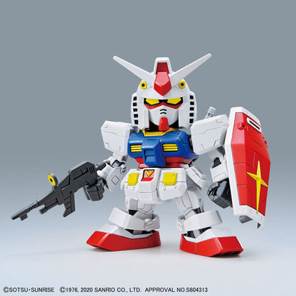 Hello Kitty and RX-78-2 Gundam SD-EX Standard Model Kit