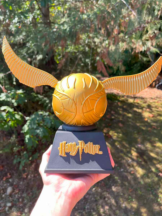 Golden Snitch Coin Bank