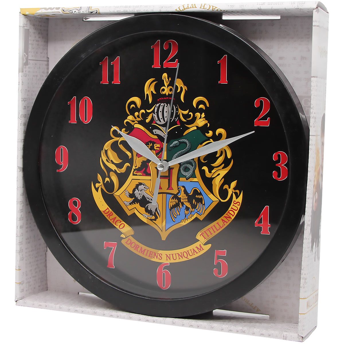 Hogwarts Emblem Wall Clock