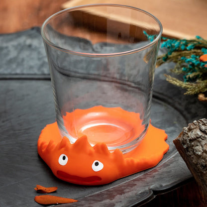 Howl's Moving Castle Calcifer Silicone Coaster