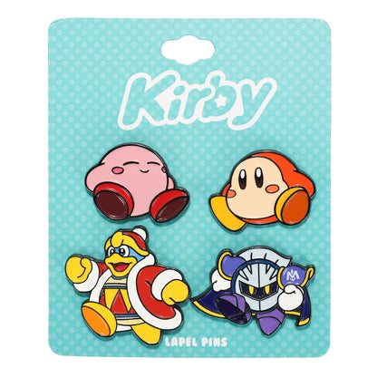 Kirby Character Pin 4-Pack