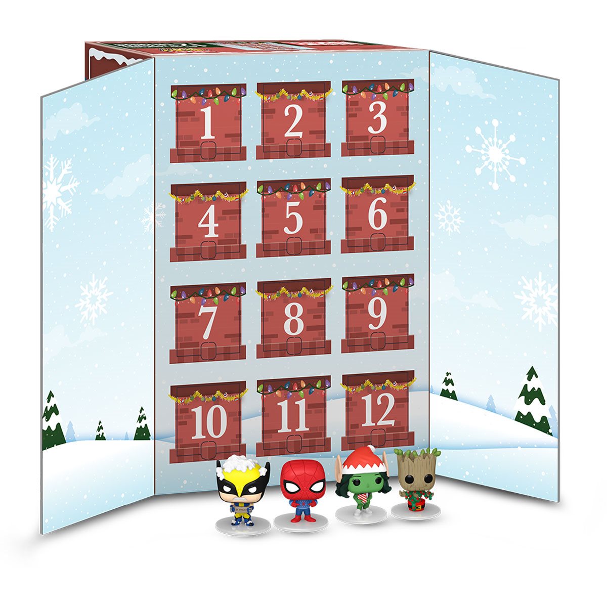 Marvel 2024 12-Day Countdown Funko Advent Calendar