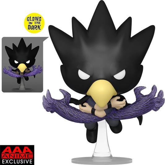 Fumikage Tokoyami using Fallen Angel Funko Pop! (GITD)