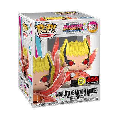 Naruto Baryon Mode Funko Super Pop! (6", GITD)