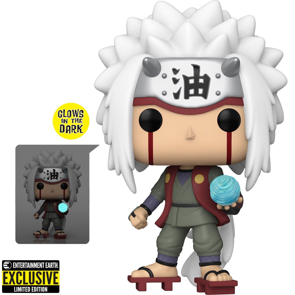 Jiraiya with Rasengan Funko Pop! (GITD)