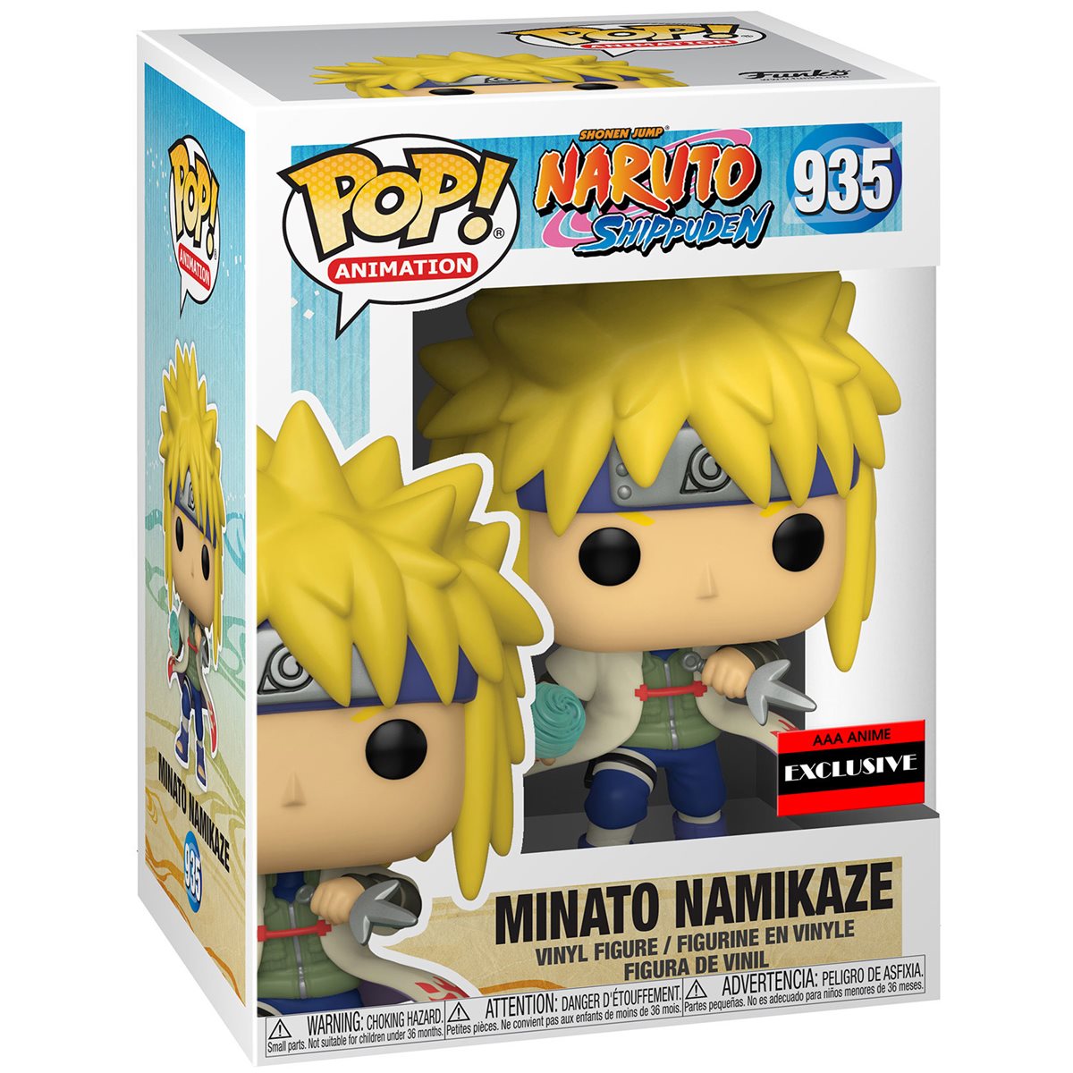 Minato Namikaze with Rasengan Funko Pop!