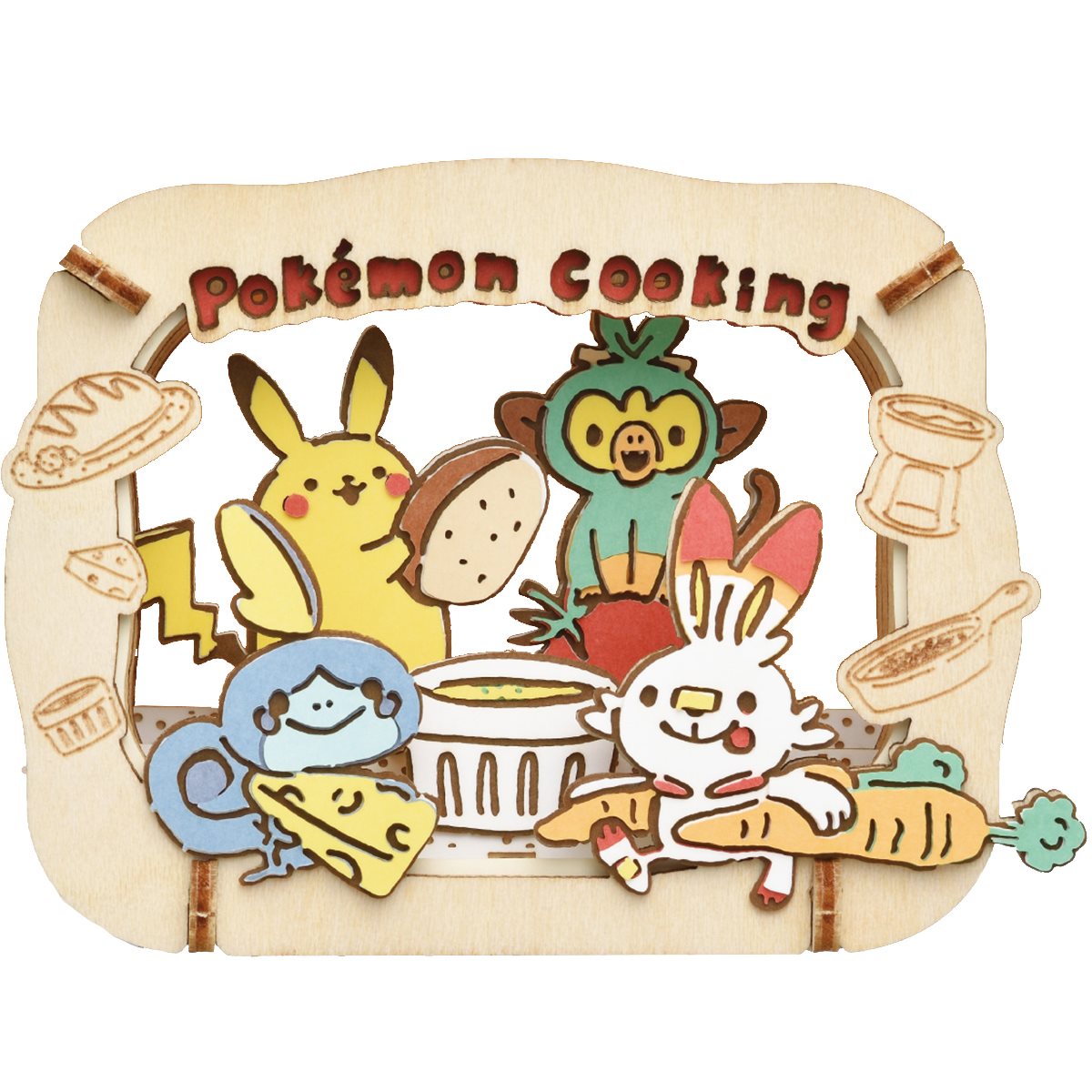 Pokemon Cooking Paper Theater