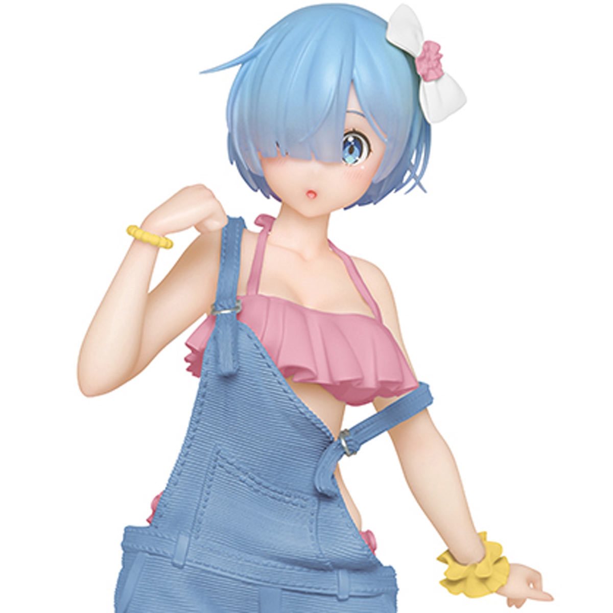 Rem in Salopette Swimwear Statue