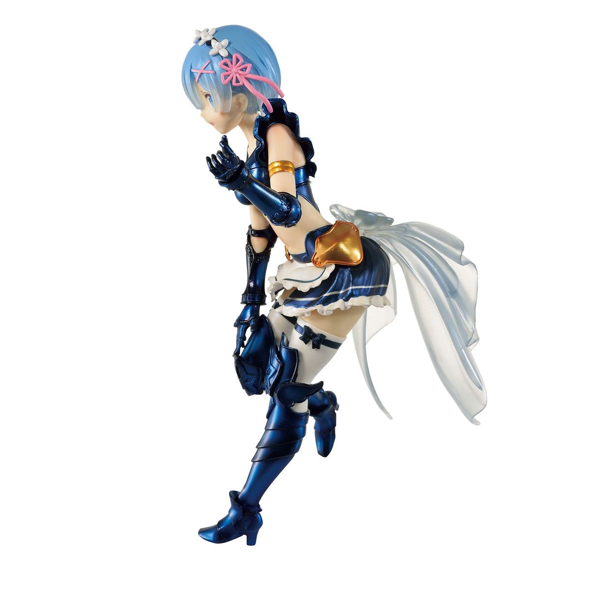 Rem in Blue Maid Armor Statue