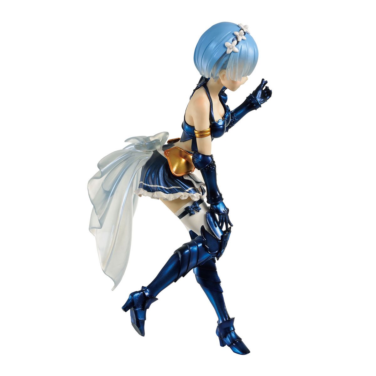 Rem in Blue Maid Armor Statue