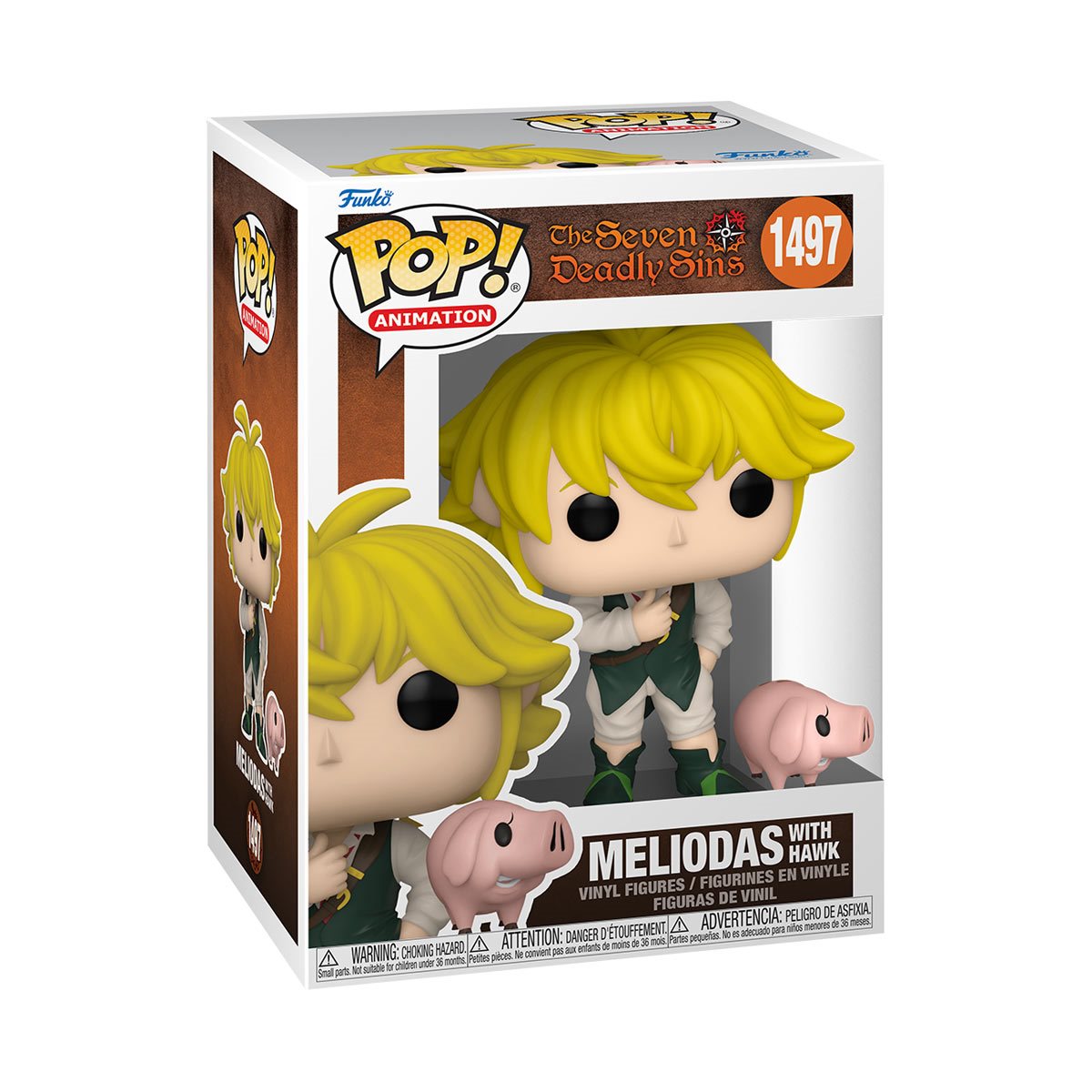 Meliodas with Hawk Funko Pop!